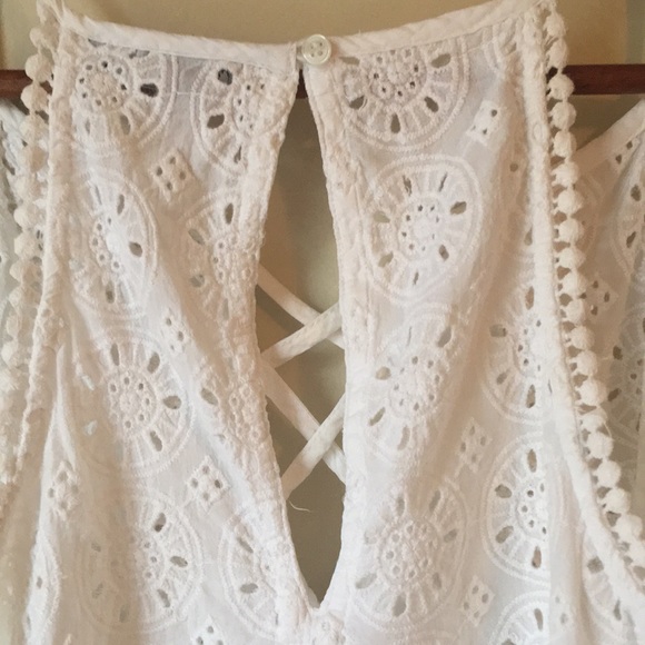 Derek Heart Women’s White Top Sleeveless 100% Cotton Size Medium - Picture 8 of 12